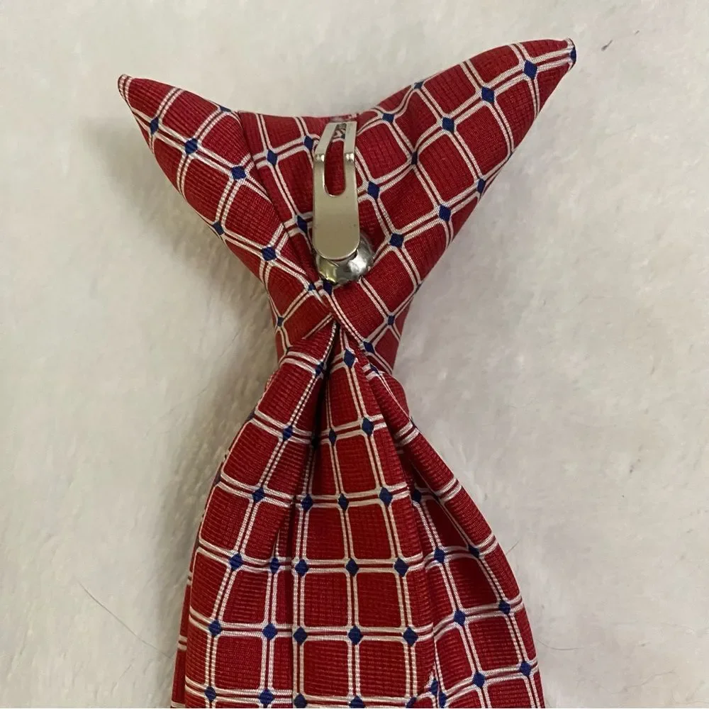Chaps kids Maroon clip on tie